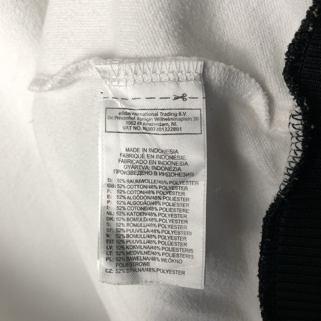 00'S adidas Originals Jersey Track Jacket Men's XL cotton white type Vintage Second Hand