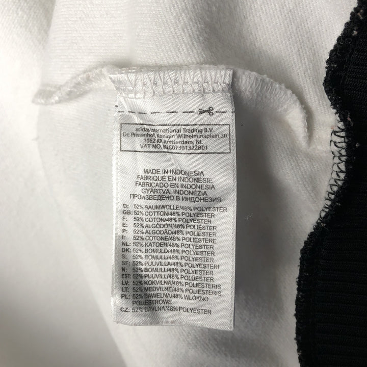 00'S adidas Originals Jersey Track Jacket Men's XL cotton white type Vintage Second Hand