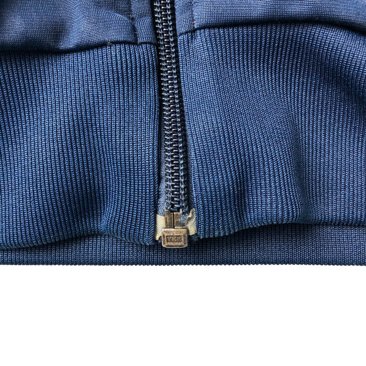 Adidas Originals Jersey Track Jacket Men's Size L polyester navy blue type Vintage Second Hand