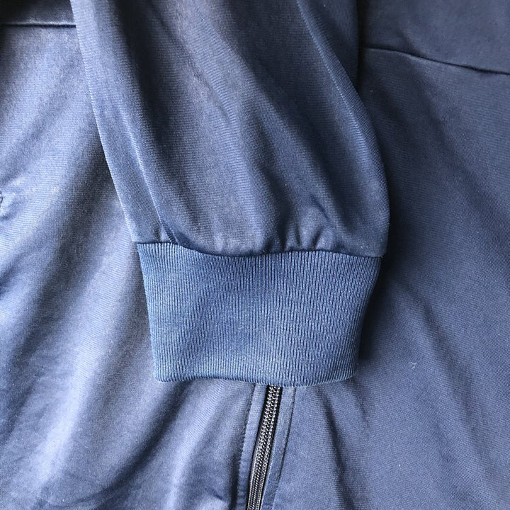 Adidas Originals Jersey Track Jacket Men's Size L polyester navy blue type Vintage Second Hand