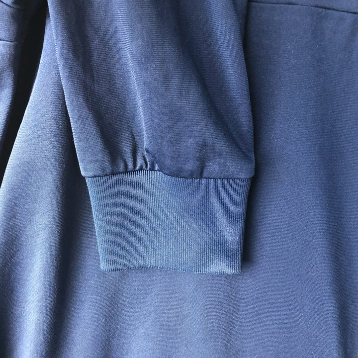 Adidas Originals Jersey Track Jacket Men's Size L polyester navy blue type Vintage Second Hand