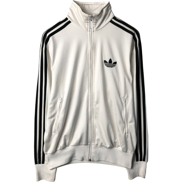 Adidas Originals Jersey Track Jacket Men's S polyester white type Vintage Second Hand