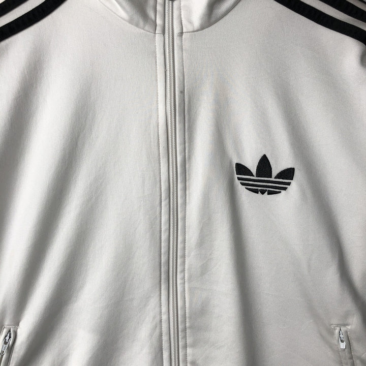 Adidas Originals Jersey Track Jacket Men's S polyester white type Vintage Second Hand
