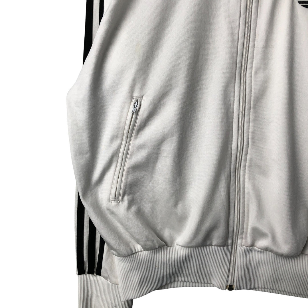 Adidas Originals Jersey Track Jacket Men's S polyester white type Vintage Second Hand