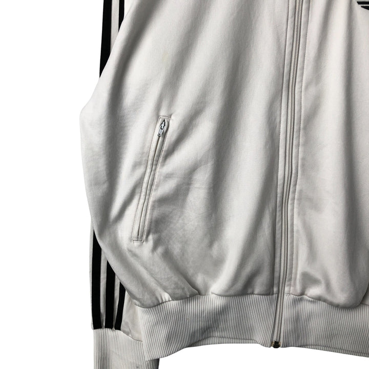 Adidas Originals Jersey Track Jacket Men's S polyester white type Vintage Second Hand