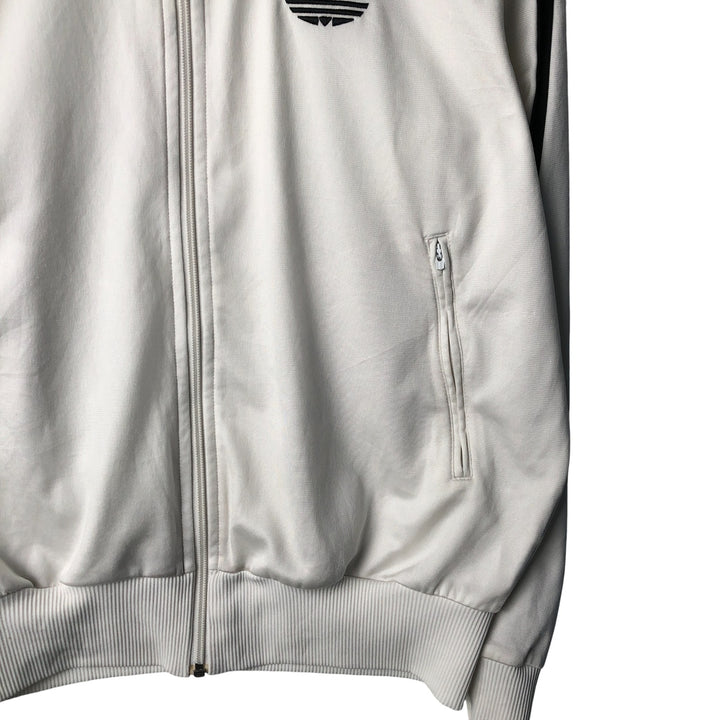 Adidas Originals Jersey Track Jacket Men's S polyester white type Vintage Second Hand