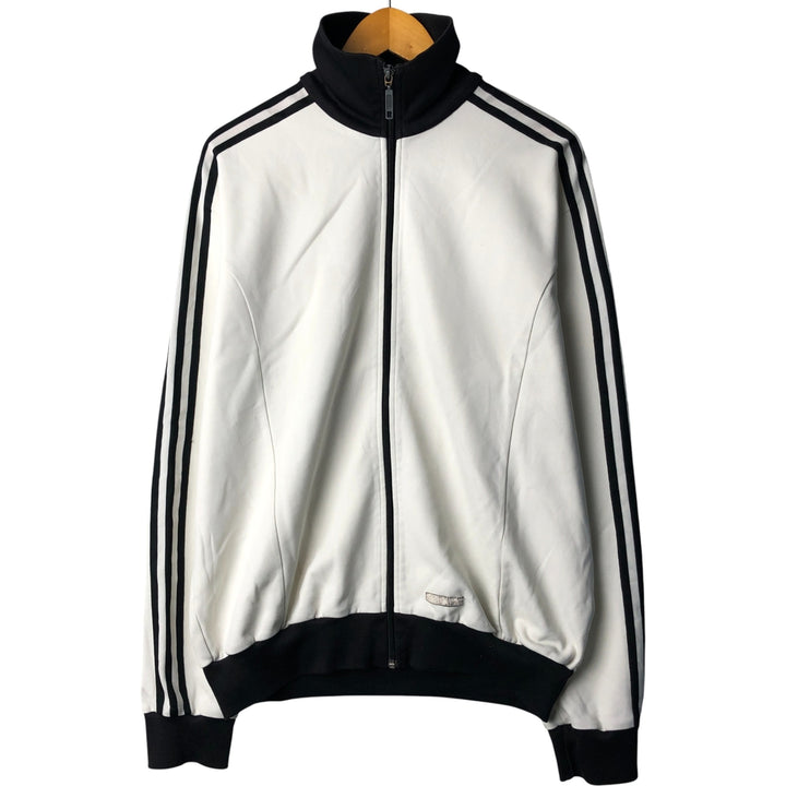 00'S adidas Originals Jersey Track Jacket Men's XL cotton white type Vintage Second Hand