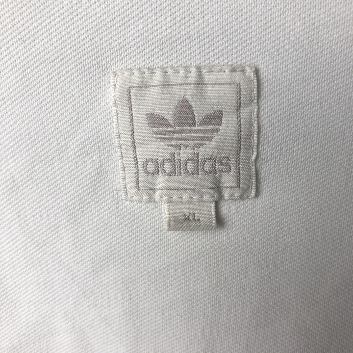 00'S adidas Originals Jersey Track Jacket Men's XL cotton white type Vintage Second Hand