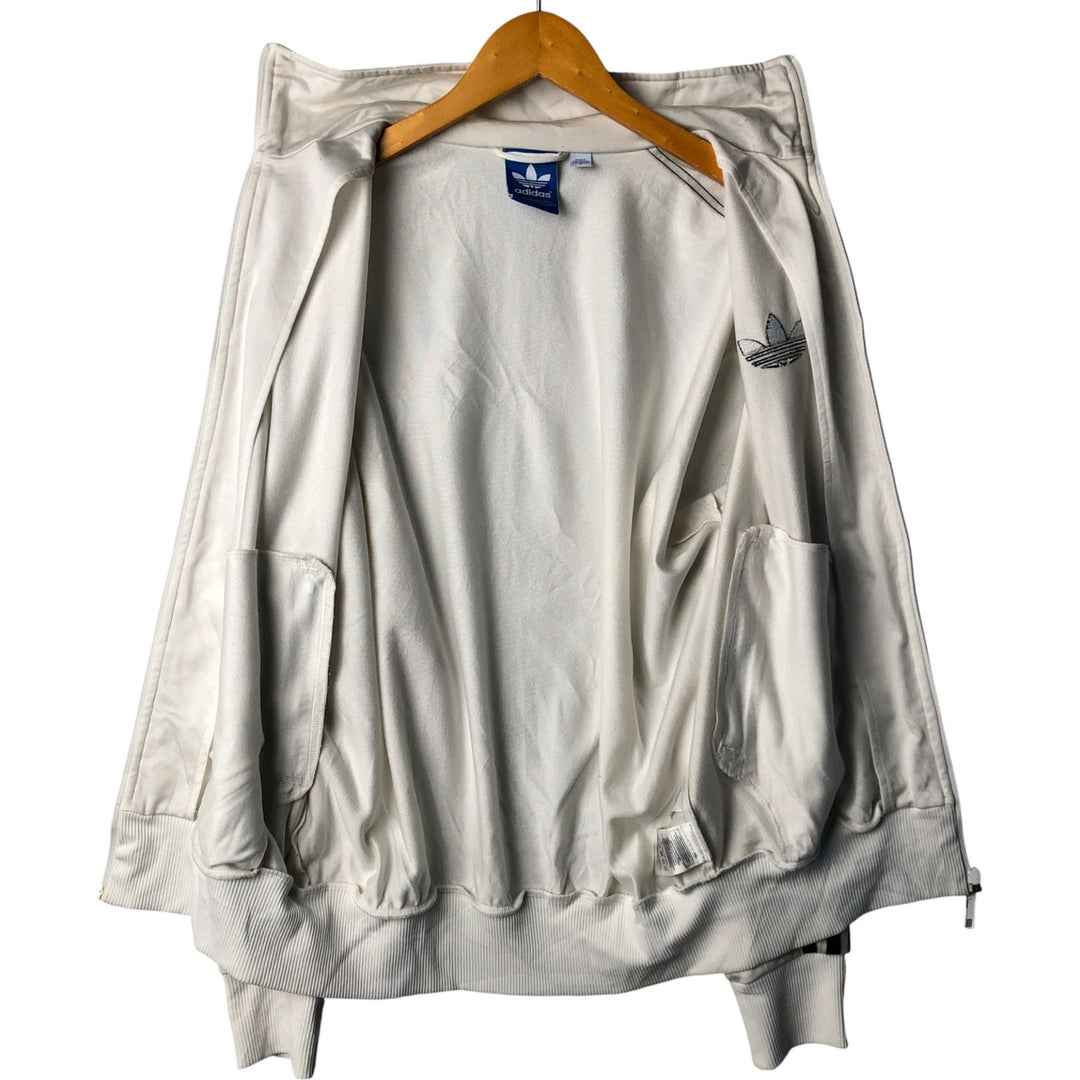 Adidas Originals Jersey Track Jacket Men's S polyester white type Vintage Second Hand