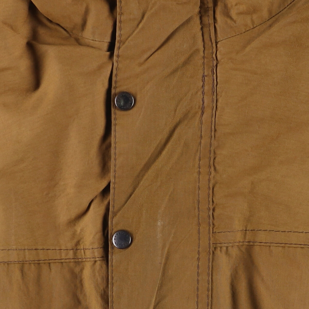 2000'S Barbour Classic Durham Cotton Parka, Men's XL cotton brown type Vintage Second Hand
