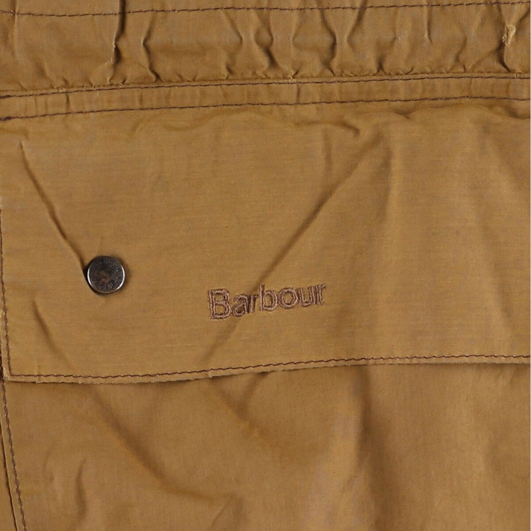 2000'S Barbour Classic Durham Cotton Parka, Men's XL cotton brown type Vintage Second Hand