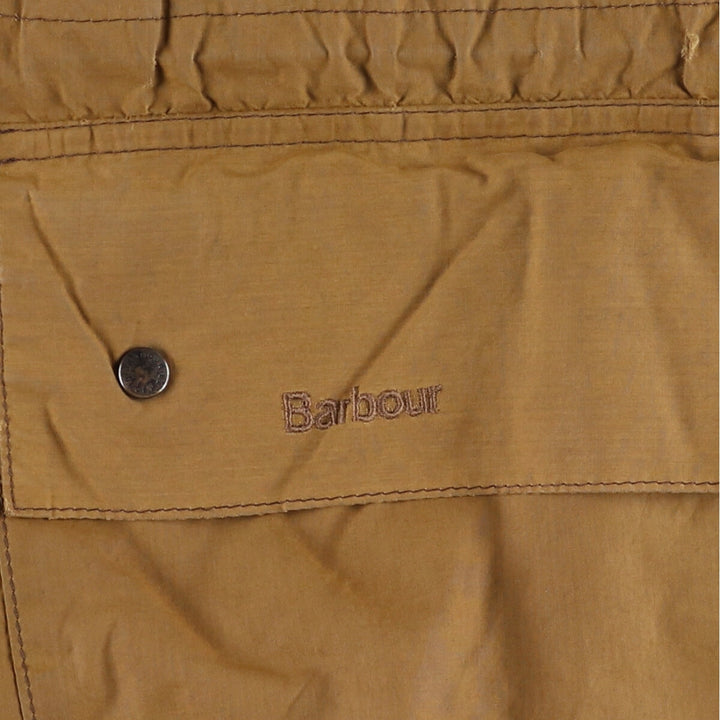 2000'S Barbour Classic Durham Cotton Parka, Men's XL cotton brown type Vintage Second Hand