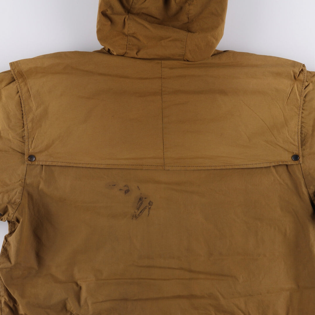 2000'S Barbour Classic Durham Cotton Parka, Men's XL cotton brown type Vintage Second Hand
