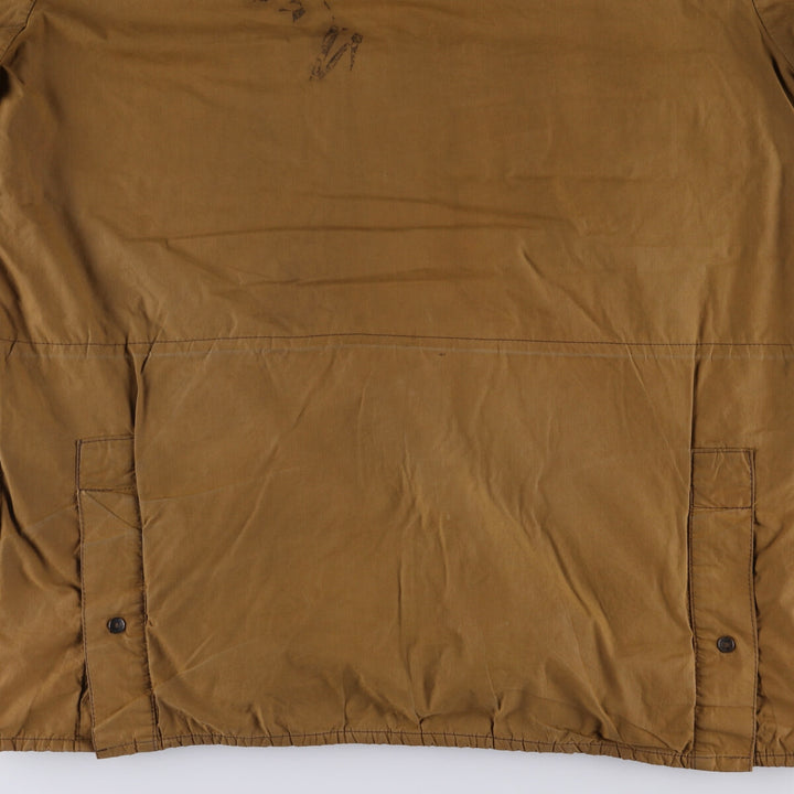 2000'S Barbour Classic Durham Cotton Parka, Men's XL cotton brown type Vintage Second Hand