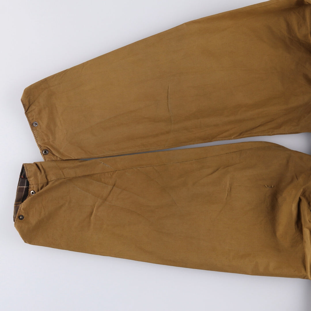 2000'S Barbour Classic Durham Cotton Parka, Men's XL cotton brown type Vintage Second Hand