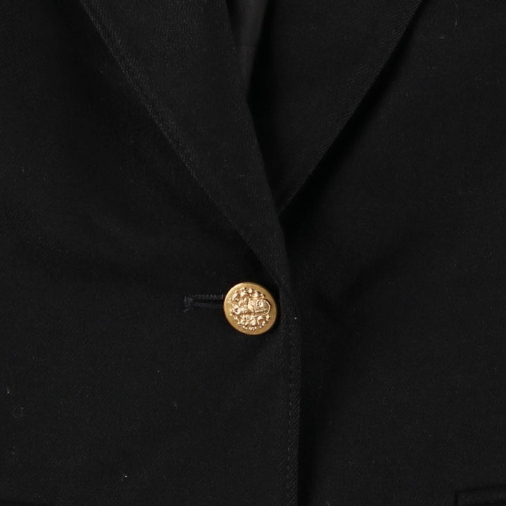 Vintage 1970'S Pendleton Petite Navy Blazer, Made in USA, Women's Size L wool navy blue type Vintage Second Hand