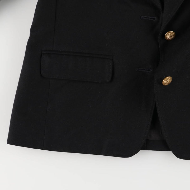 Vintage 1970'S Pendleton Petite Navy Blazer, Made in USA, Women's Size L wool navy blue type Vintage Second Hand