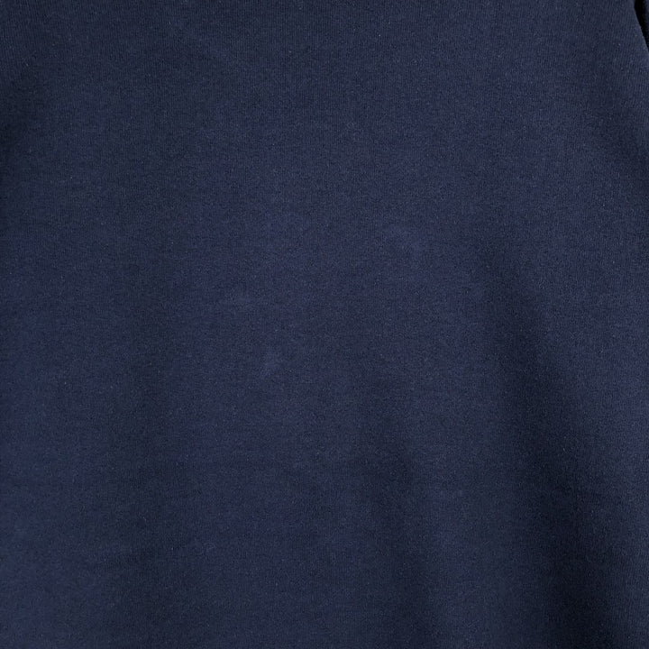 2000'S Fruit of the Loom Rockwell Advertising Sweatshirt, Men's Size XL cotton Navy blue Vintage Second Hand