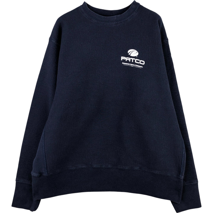 Vintage 90'S CAMBER PATCO Advertising Sweatshirt, Made in USA, Men's XXL cotton navy blue type Vintage Second Hand