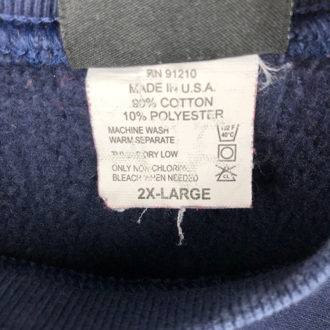 Vintage 90'S CAMBER PATCO Advertising Sweatshirt, Made in USA, Men's XXL cotton navy blue type Vintage Second Hand