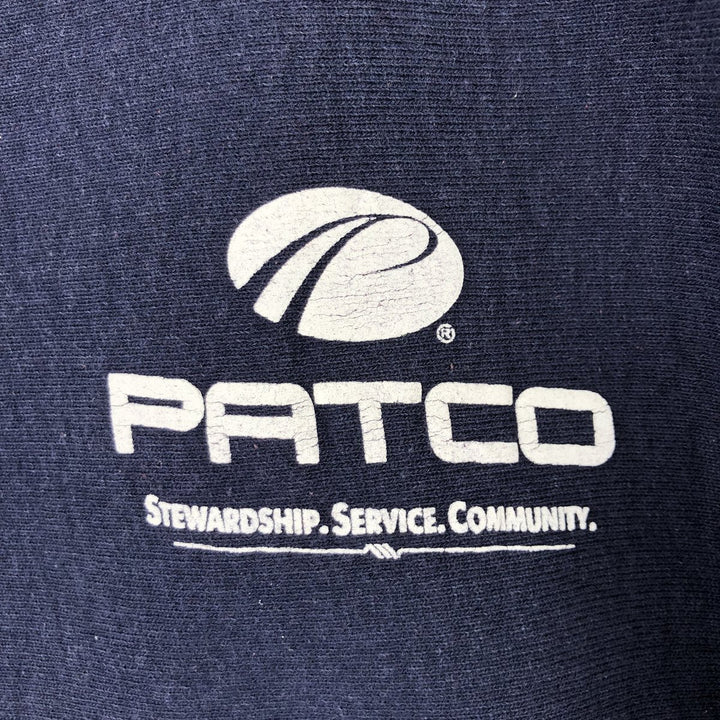 Vintage 90'S CAMBER PATCO Advertising Sweatshirt, Made in USA, Men's XXL cotton navy blue type Vintage Second Hand