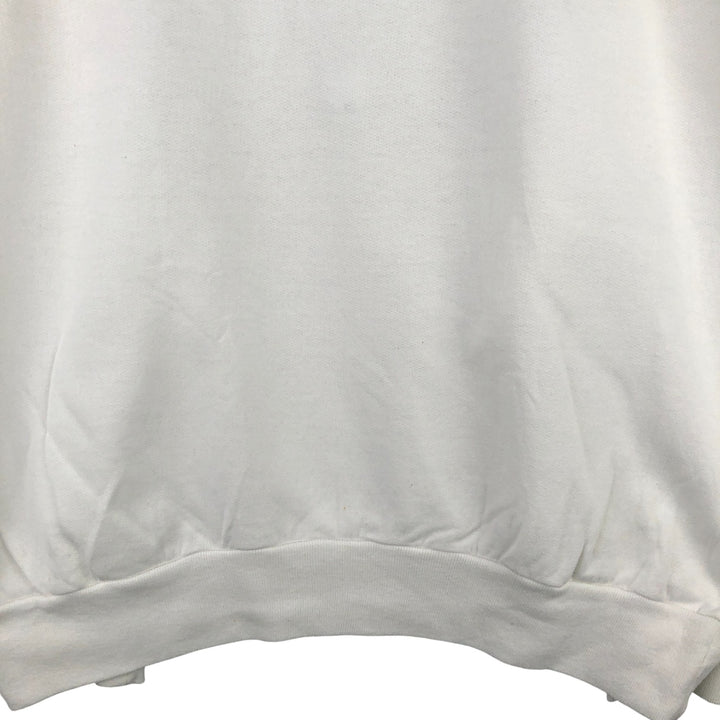 Vintage AMOCO Advertising Men's Sweatshirt (Size L) unclear white type Vintage Second Hand