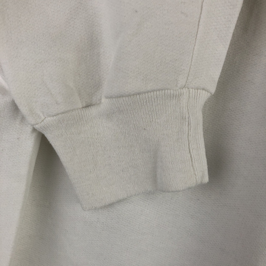 Vintage AMOCO Advertising Men's Sweatshirt (Size L) unclear white type Vintage Second Hand