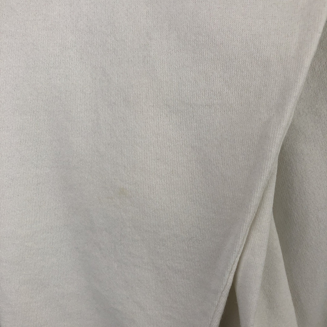 90'S Hanes ACTIVEWEAR Printed Sweatshirt Trainer Made in USA Men's XL Vintage cotton white type Vintage Second Hand