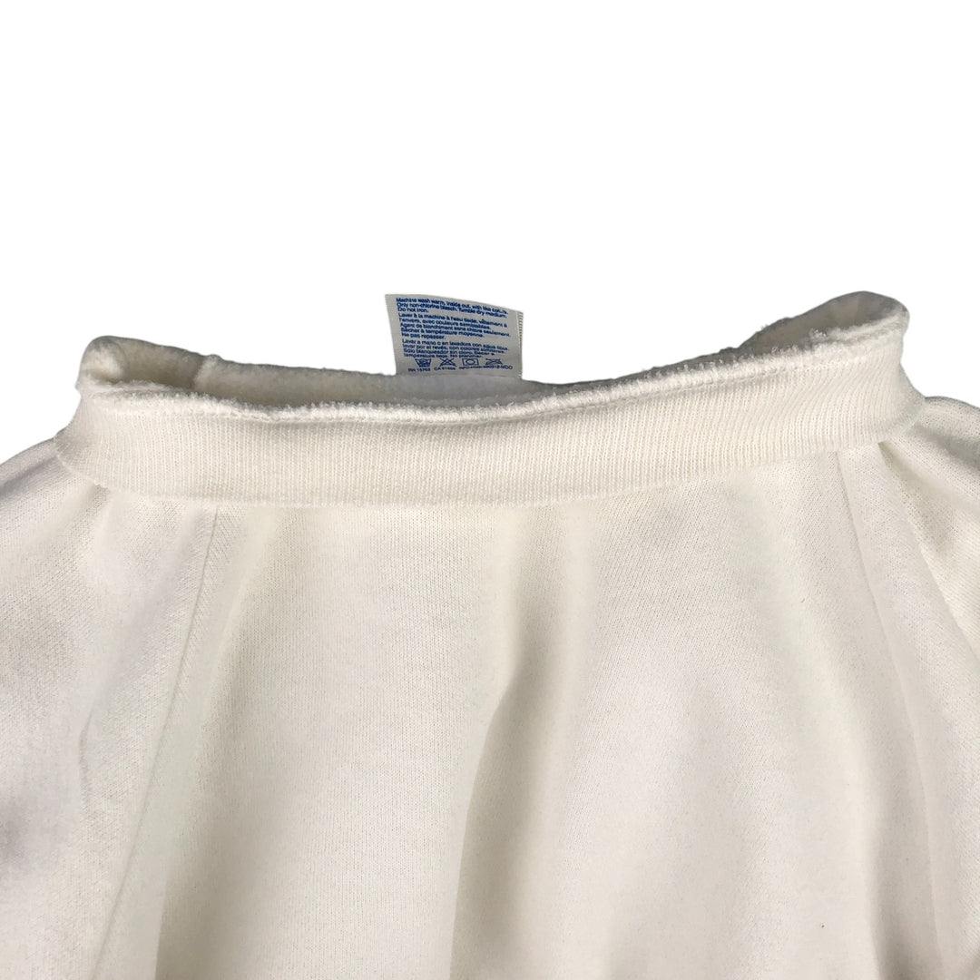 90'S Hanes ACTIVEWEAR Printed Sweatshirt Trainer Made in USA Men's XL Vintage cotton white type Vintage Second Hand