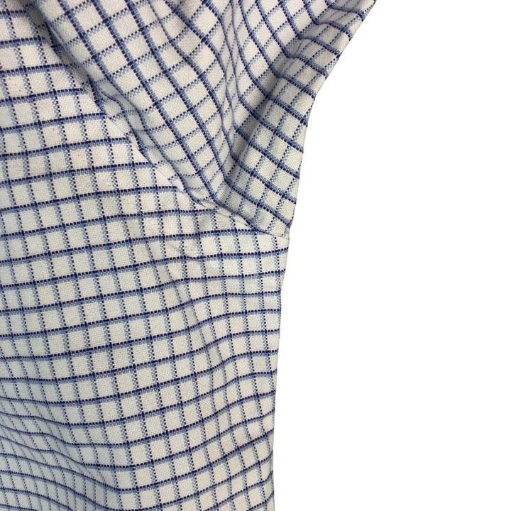 Ralph Lauren BLAKE long sleeve button down check shirt, men's size L cotton white type Vintage Second Hand