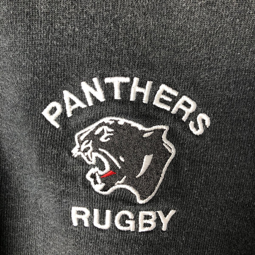 Vintage Barbarian Men's Long Sleeve Rugby Shirt, Size XXXL cotton black type Vintage Second Hand
