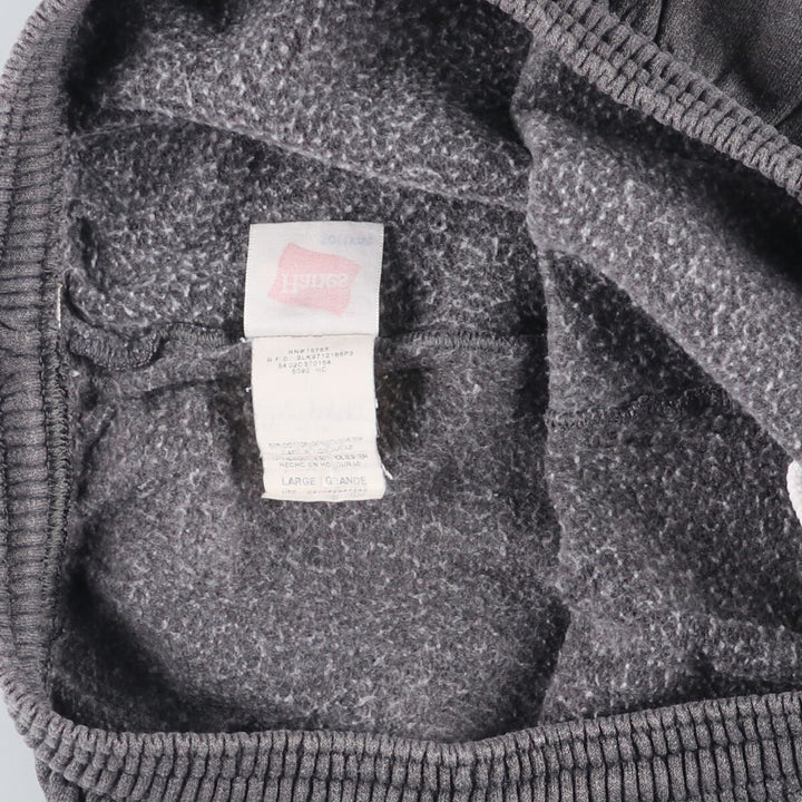 Hanes sweatpants, men's size L cotton gray type Vintage Second Hand
