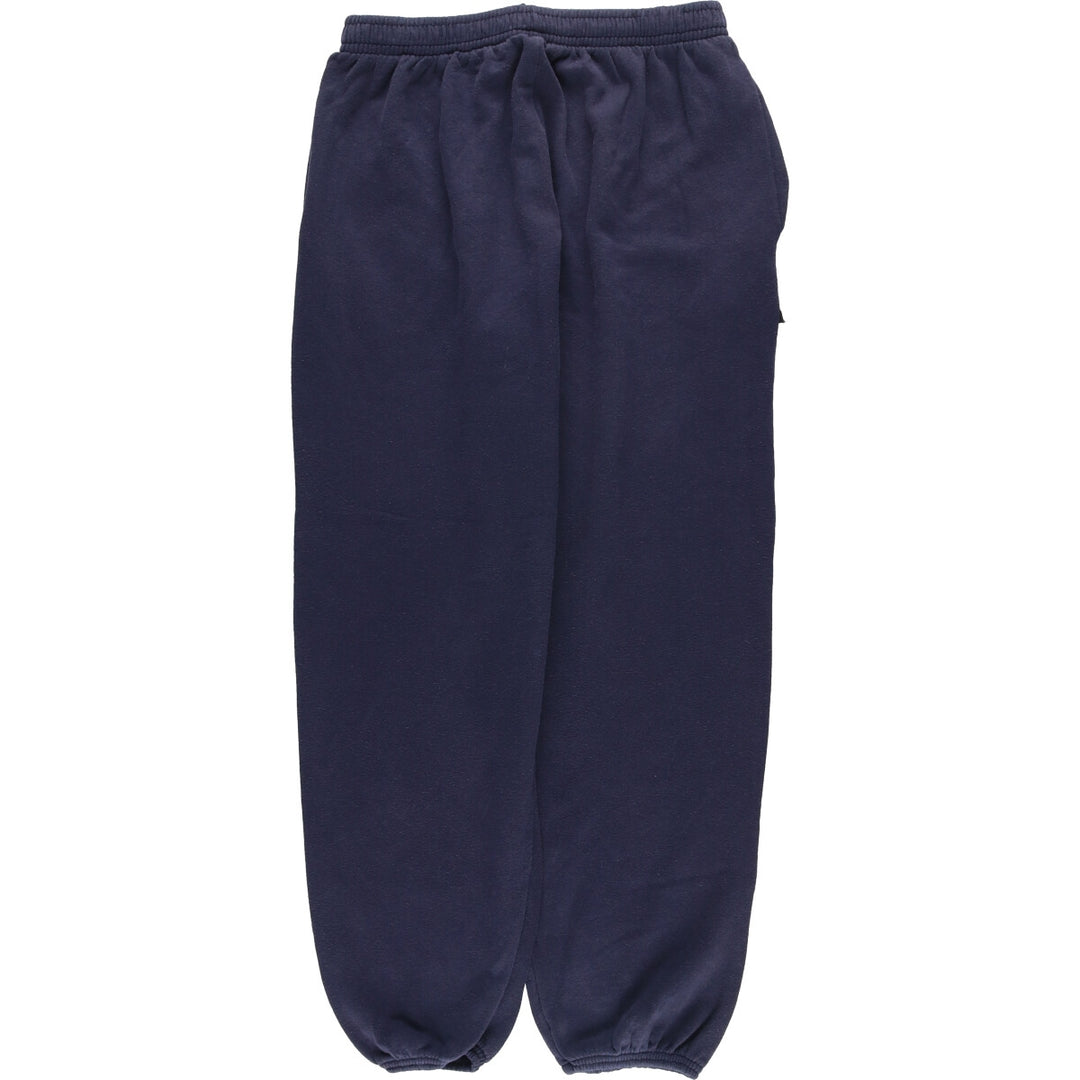 CROSSTRAINER Sweatpants, Made in Canada, Men's Size L polyester navy blue type Vintage Second Hand