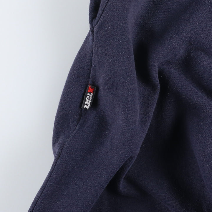 CROSSTRAINER Sweatpants, Made in Canada, Men's Size L polyester navy blue type Vintage Second Hand