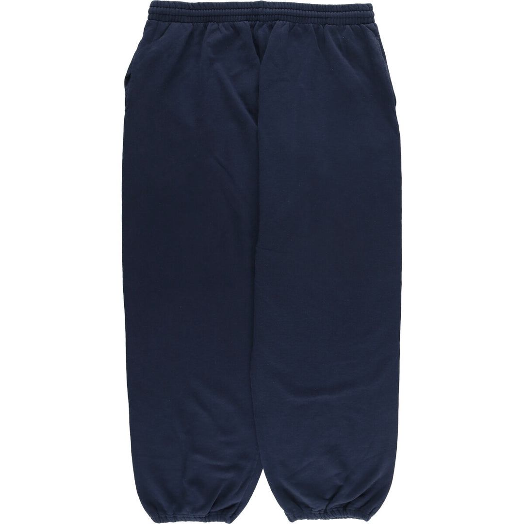 Fruit of the Loom Sweatpants, Men's XL cotton navy blue type Vintage Second Hand