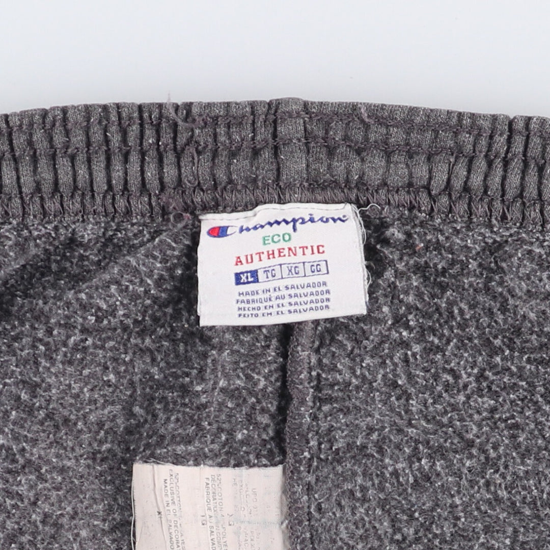 Champion ECO Sweatpants, Men's XL cotton gray type Vintage Second Hand