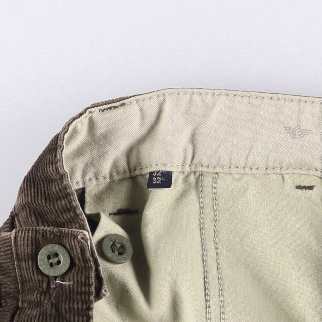 Dockers Corduroy Pants Men's Size W31 cotton brown type Vintage Second Hand