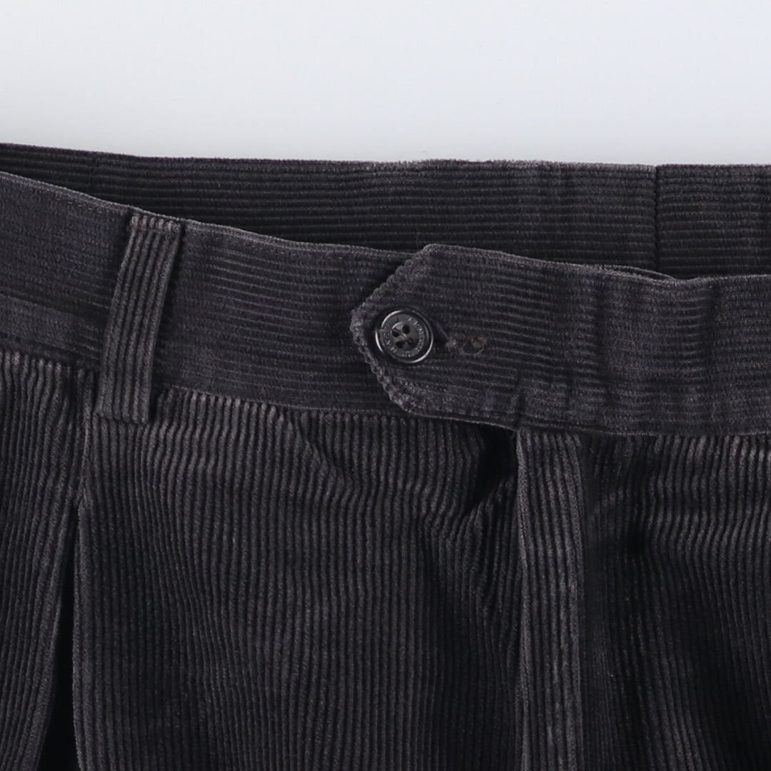 ARMATA DI MARE Corduroy Pants Men's Size 34 unclear black type Vintage Second Hand