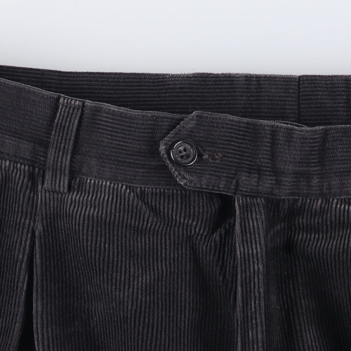ARMATA DI MARE Corduroy Pants Men's Size 34 unclear black type Vintage Second Hand