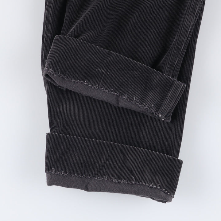 ARMATA DI MARE Corduroy Pants Men's Size 34 unclear black type Vintage Second Hand