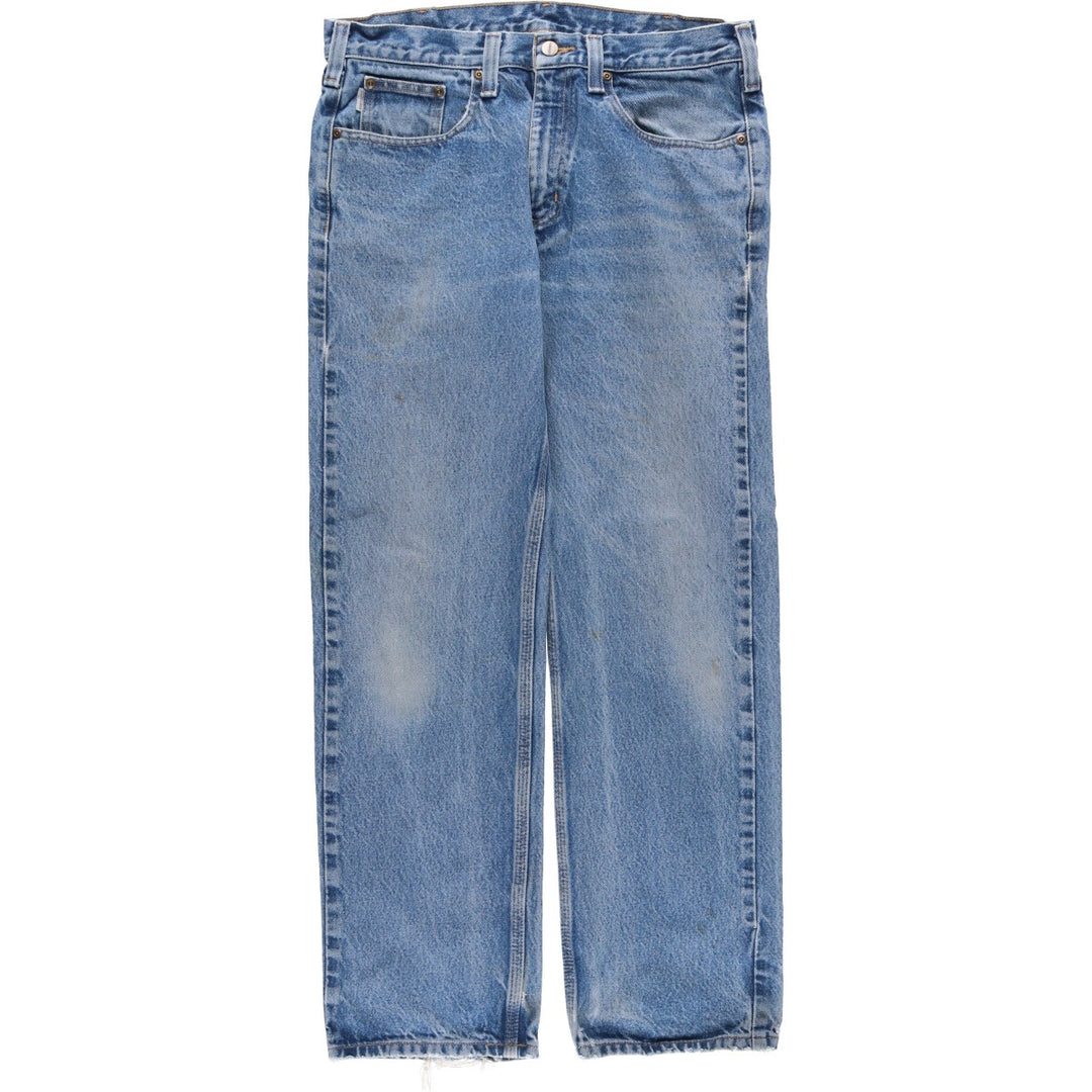 Carhartt Traditional FIT Tapered Denim Pants Men's W36 cotton blue type Vintage Second Hand
