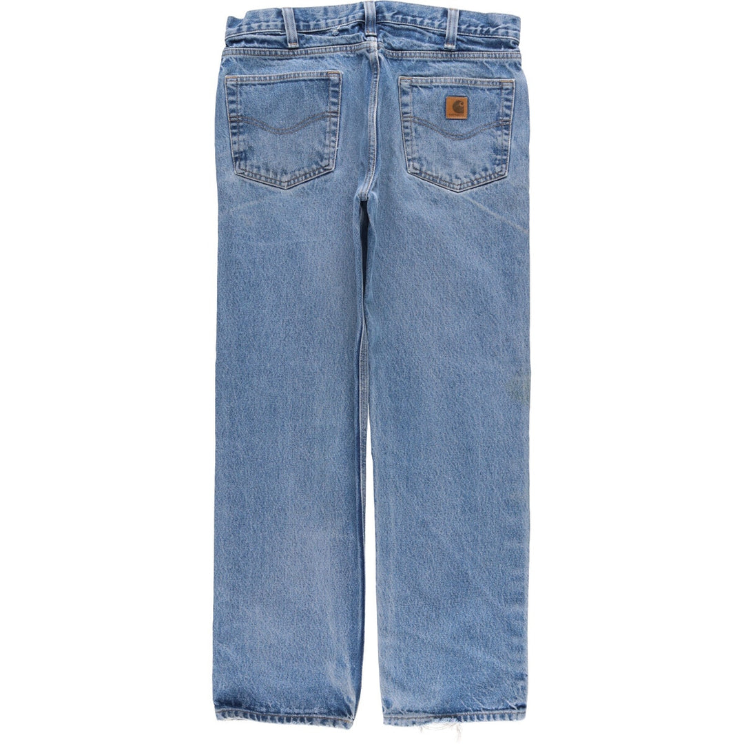 Carhartt Traditional FIT Tapered Denim Pants Men's W36 cotton blue type Vintage Second Hand