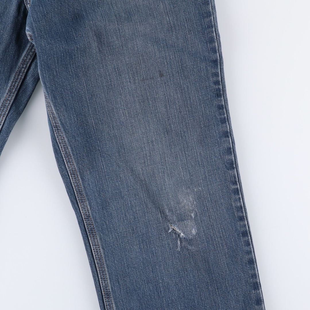 Carhartt Relaxed Fit Straight Denim Pants for Men, W34 equivalent cotton blue type Vintage Second Hand