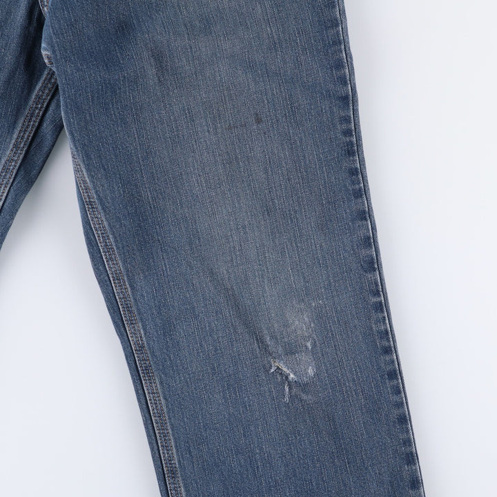 Carhartt Relaxed Fit Straight Denim Pants for Men, W34 equivalent cotton blue type Vintage Second Hand