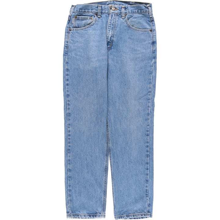 2000'S Carhartt Traditional Fit Tapered Denim Pants, Men's Size W31 cotton blue type Vintage Second Hand