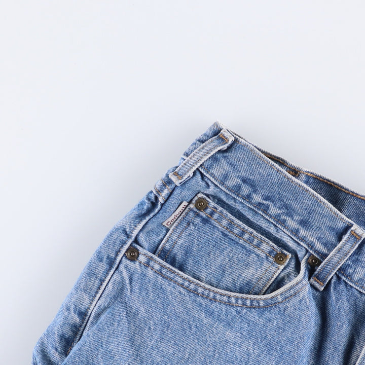 2000'S Carhartt Traditional Fit Tapered Denim Pants, Men's Size W31 cotton blue type Vintage Second Hand