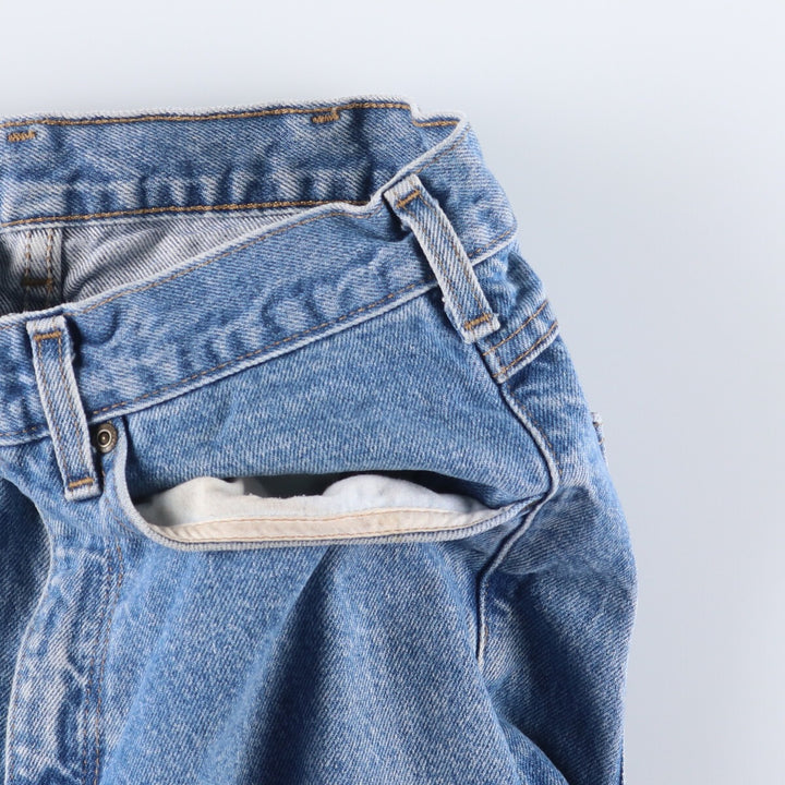 2000'S Carhartt Traditional Fit Tapered Denim Pants, Men's Size W31 cotton blue type Vintage Second Hand