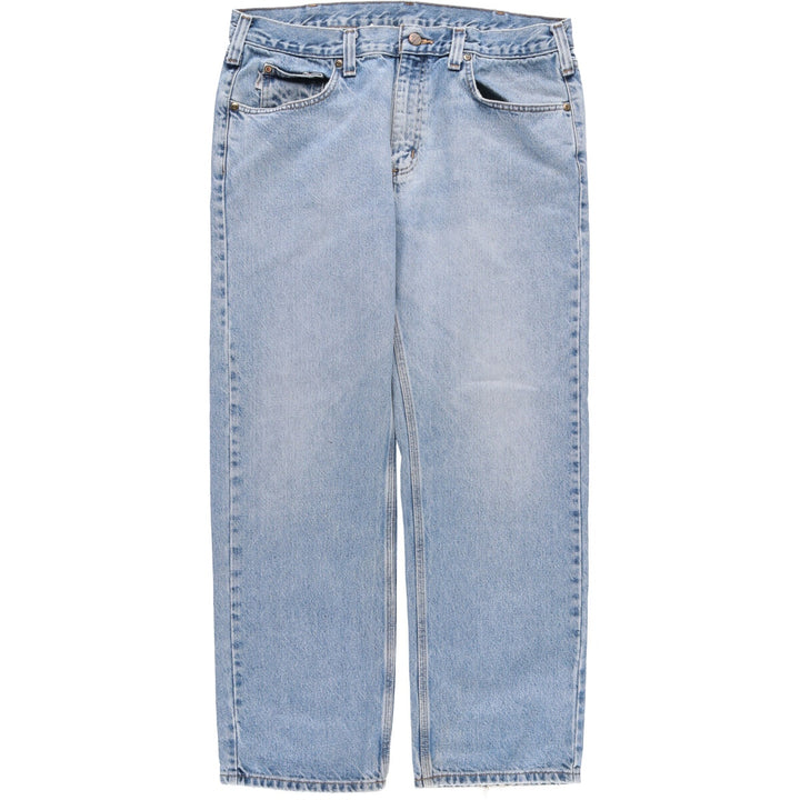 Carhartt Traditional FIT Tapered Denim Pants Men's W36 cotton blue type Vintage Second Hand