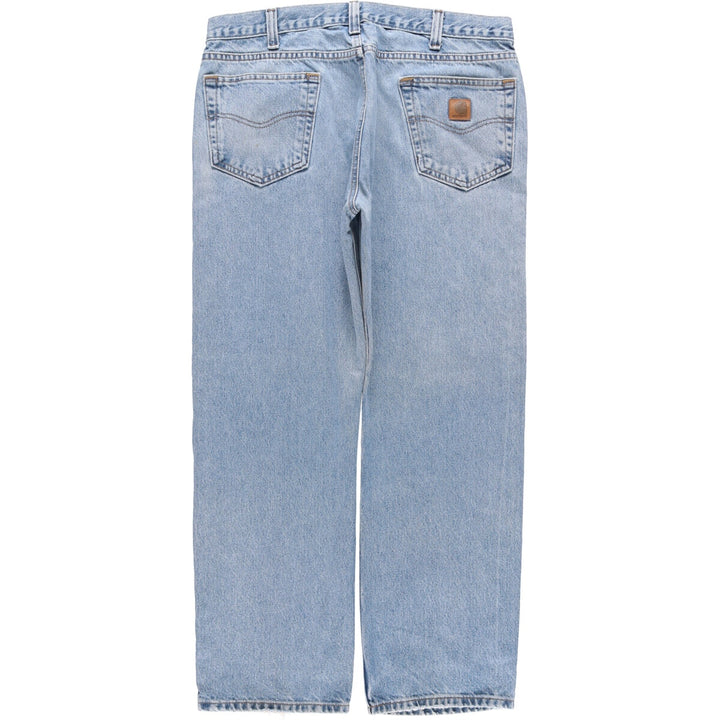 Carhartt Traditional FIT Tapered Denim Pants Men's W36 cotton blue type Vintage Second Hand