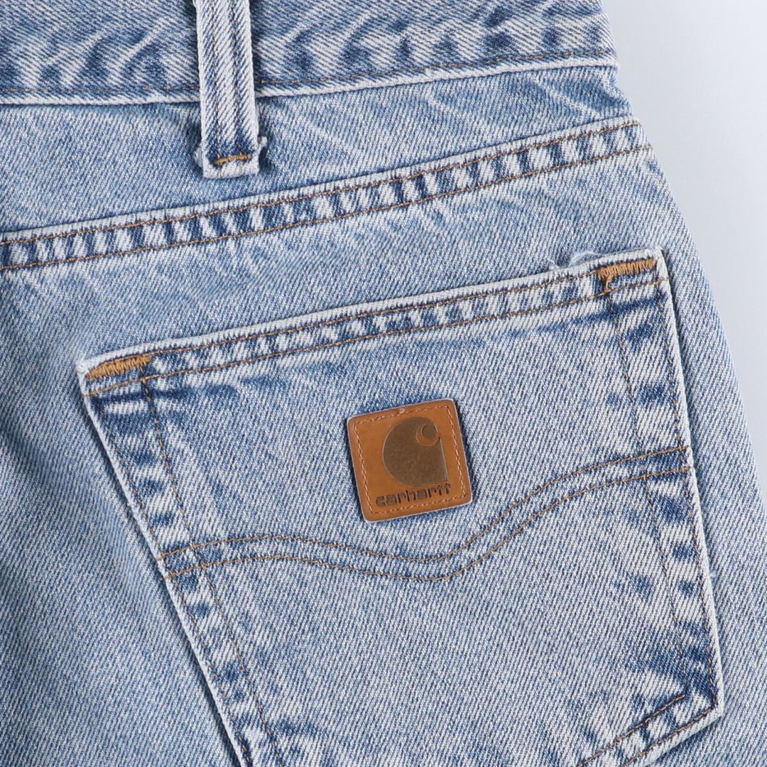 Carhartt Traditional FIT Tapered Denim Pants Men's W36 cotton blue type Vintage Second Hand